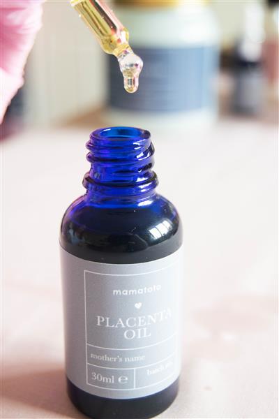 Placenta oil